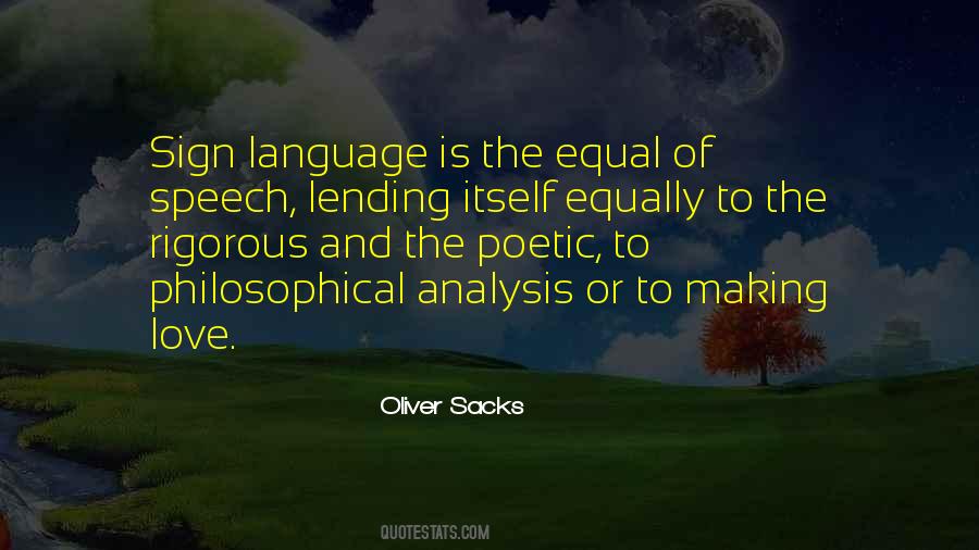 Quotes About Philosophy Of Language #1138918