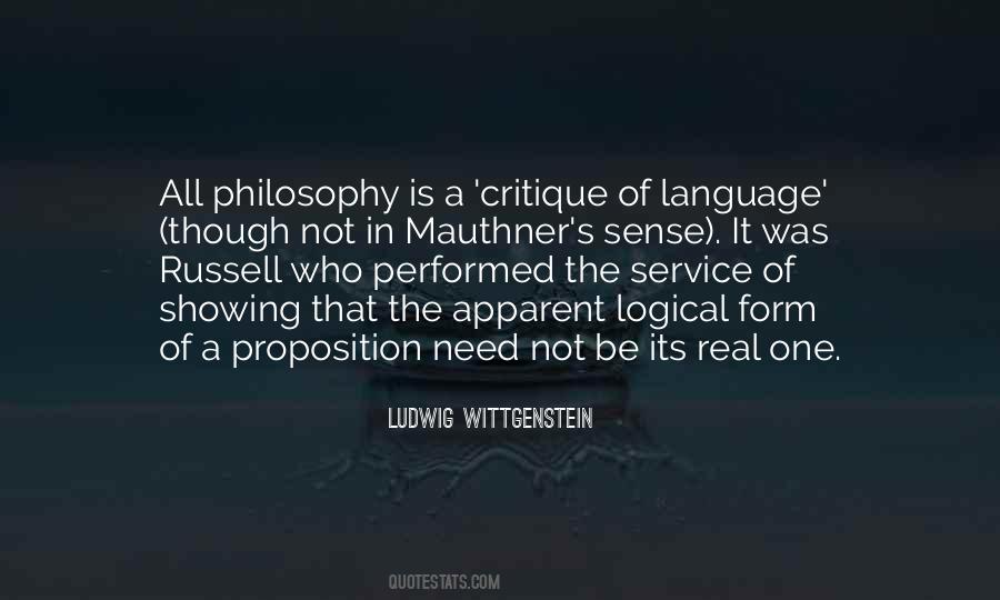 Quotes About Philosophy Of Language #1283823