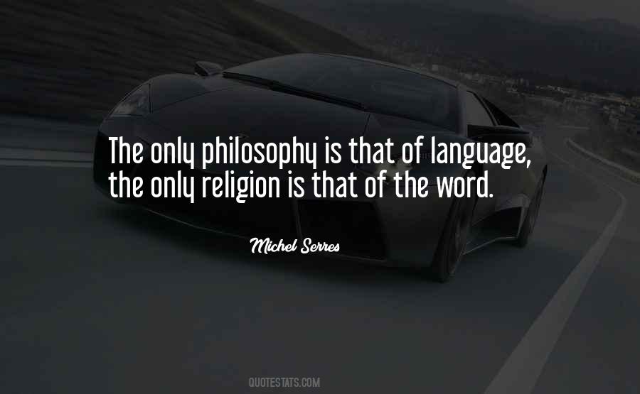 Quotes About Philosophy Of Language #1628421