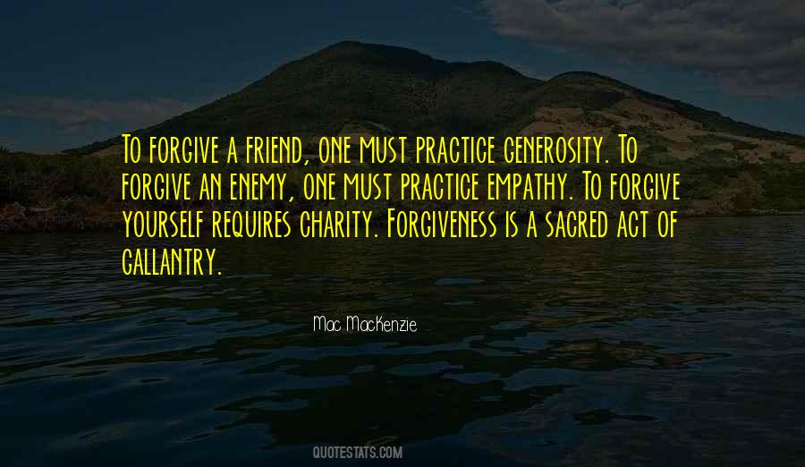 Quotes About Forgiveness Yourself #10374