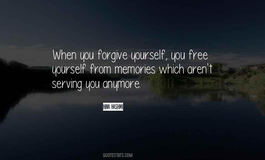 Quotes About Forgiveness Yourself #194899