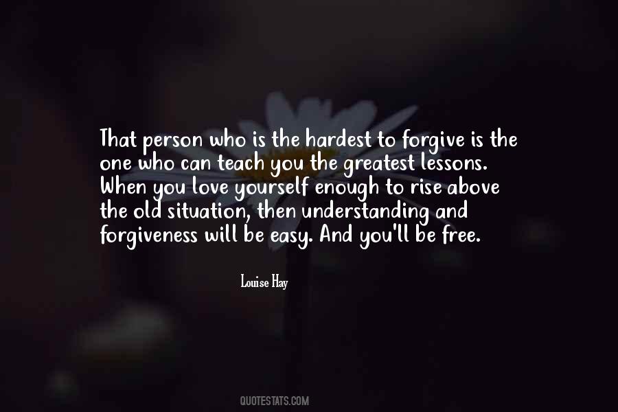 Quotes About Forgiveness Yourself #389675