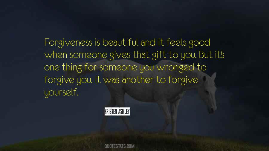 Quotes About Forgiveness Yourself #719570