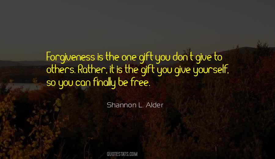 Quotes About Forgiveness Yourself #805176