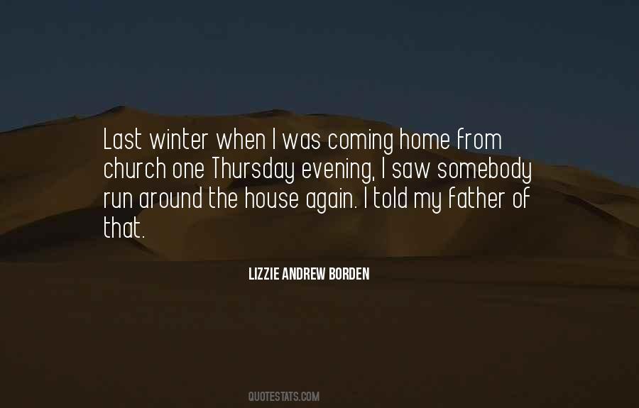 Winter Evening Quotes #173459