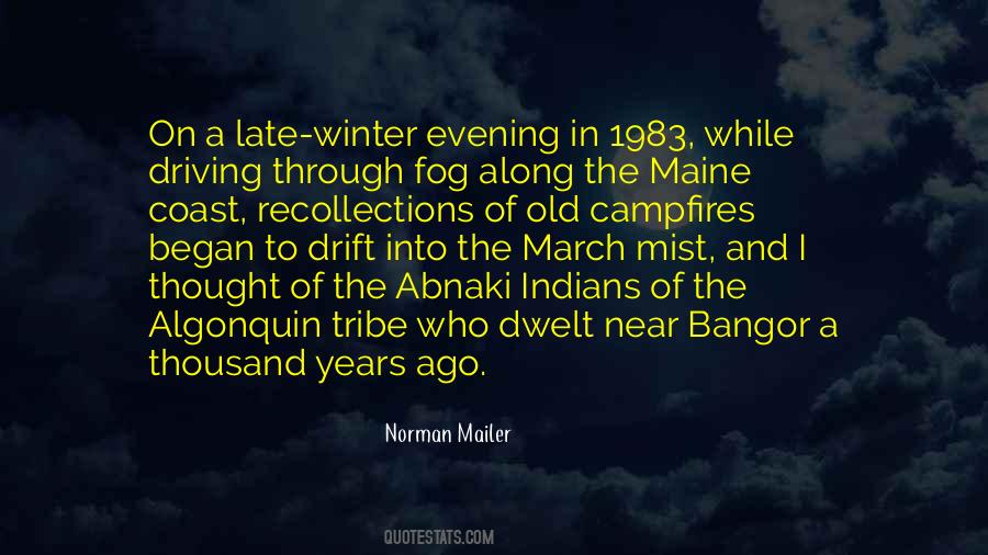 Winter Evening Quotes #805262