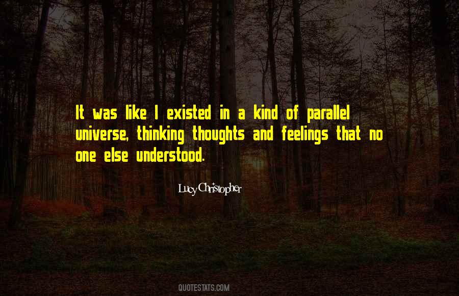 Quotes About Parallel Universe #162677