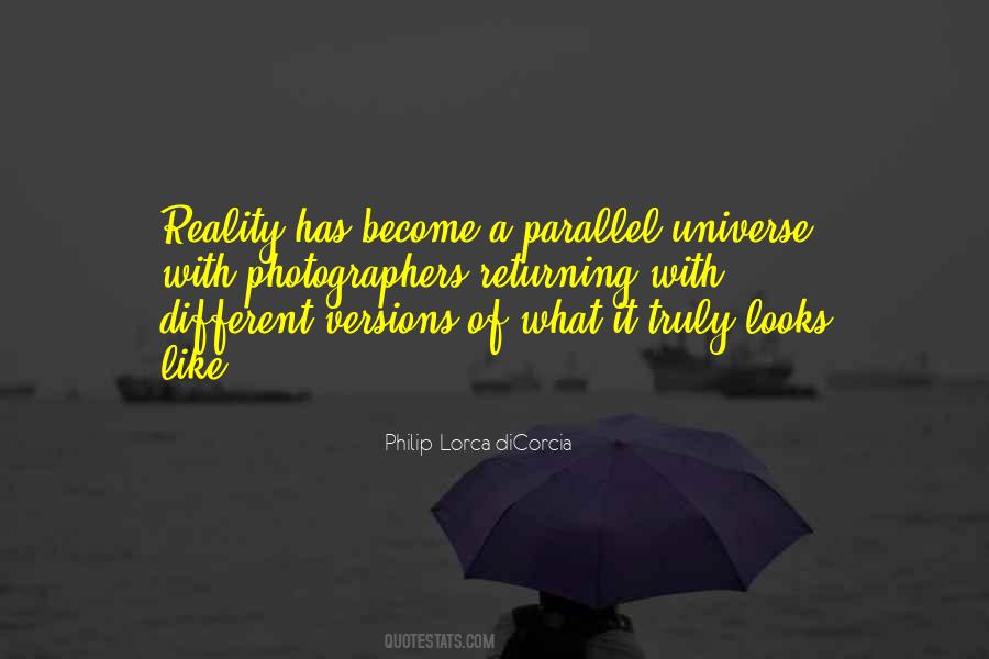 Quotes About Parallel Universe #1679181