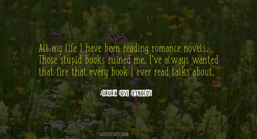 Quotes About Reading Romance Books #1788622