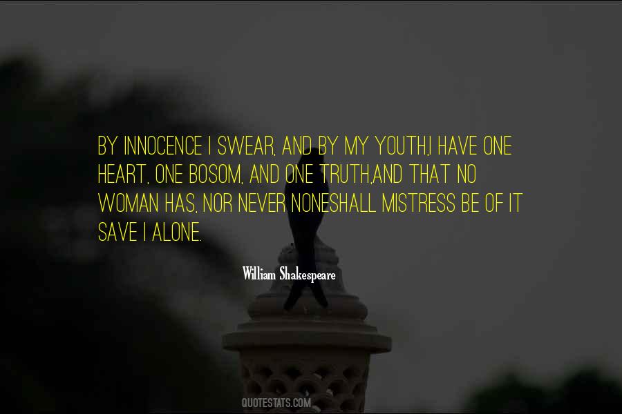 Quotes About Youth And Innocence #1408899