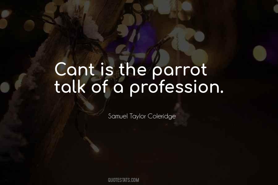 Quotes About Parrots #1604440
