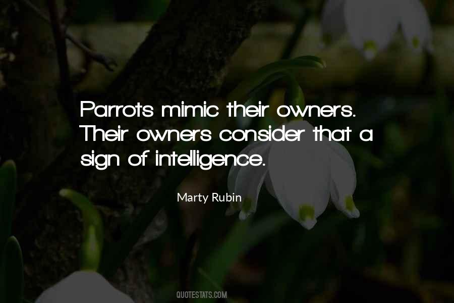 Quotes About Parrots #316656