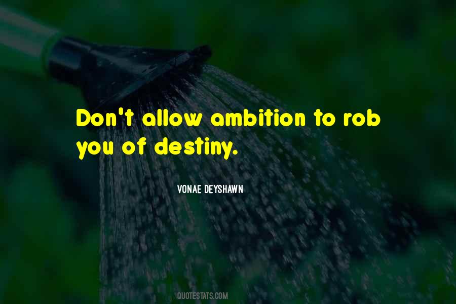 Ambition Life Quotes #210974