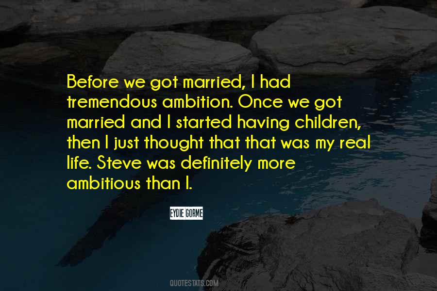 Ambition Life Quotes #29022