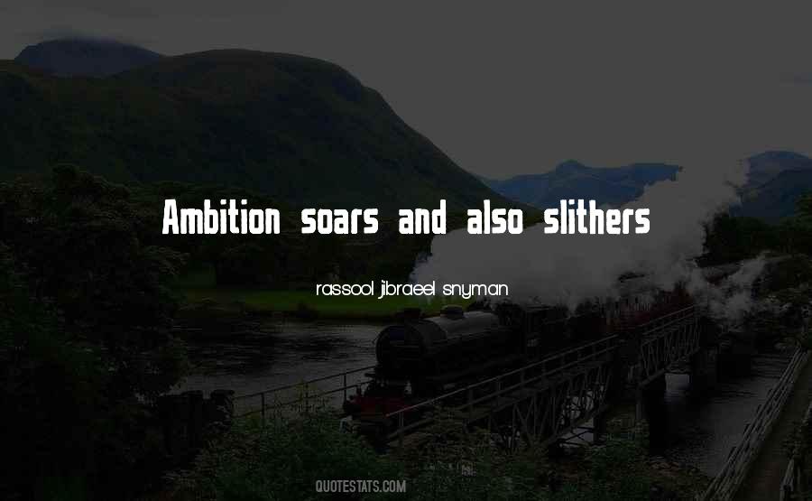 Ambition Life Quotes #94147