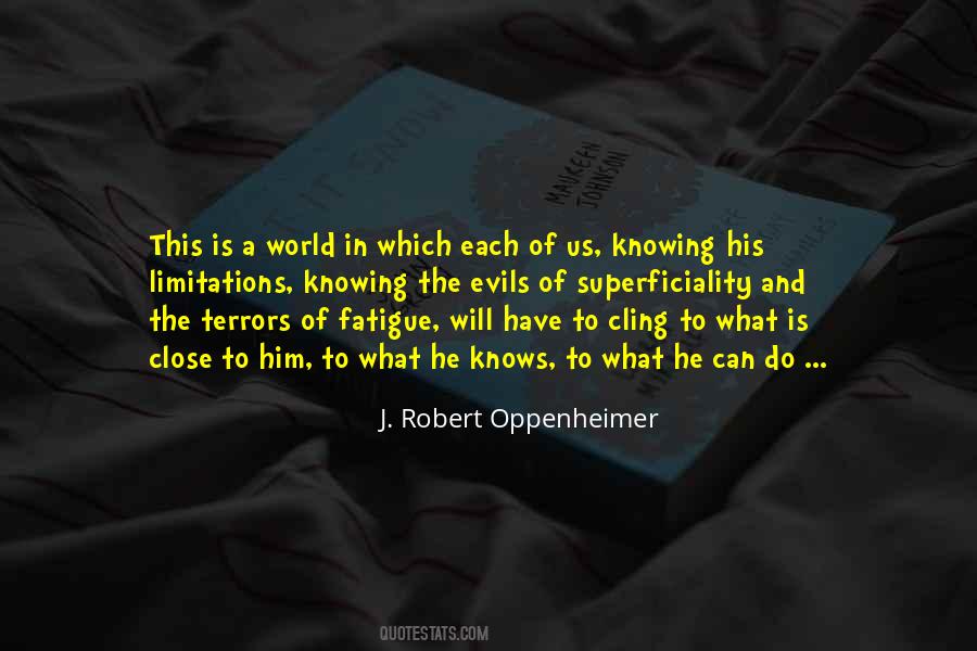 Quotes About Robert Oppenheimer #1184622