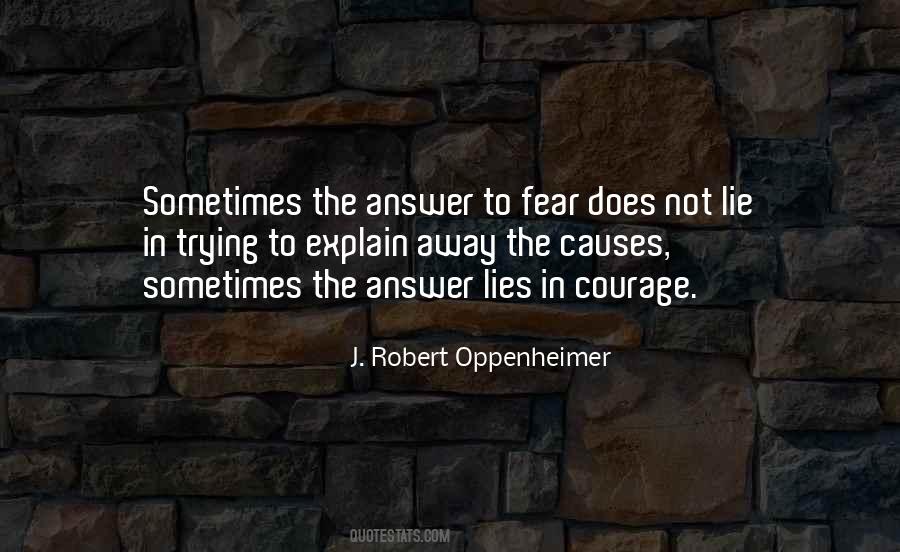 Quotes About Robert Oppenheimer #73789