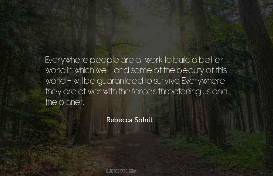 Better Planet Quotes #652375