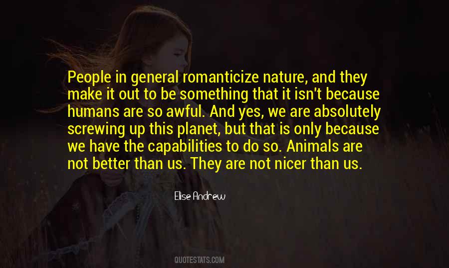 Better Planet Quotes #80928