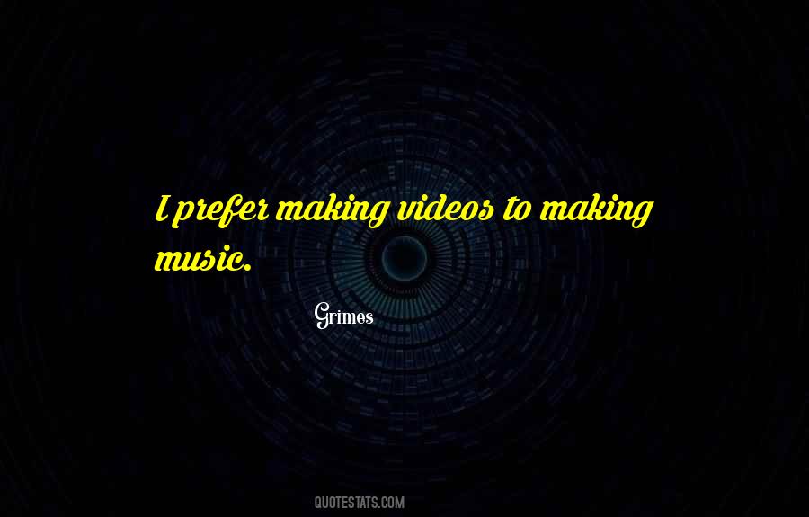 Quotes About Making Music Videos #314364