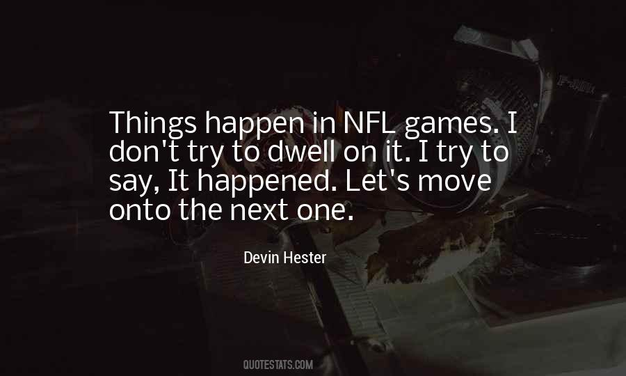 Nfl Games Quotes #1375679