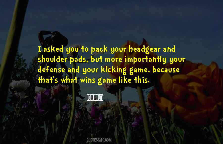 Nfl Games Quotes #900092