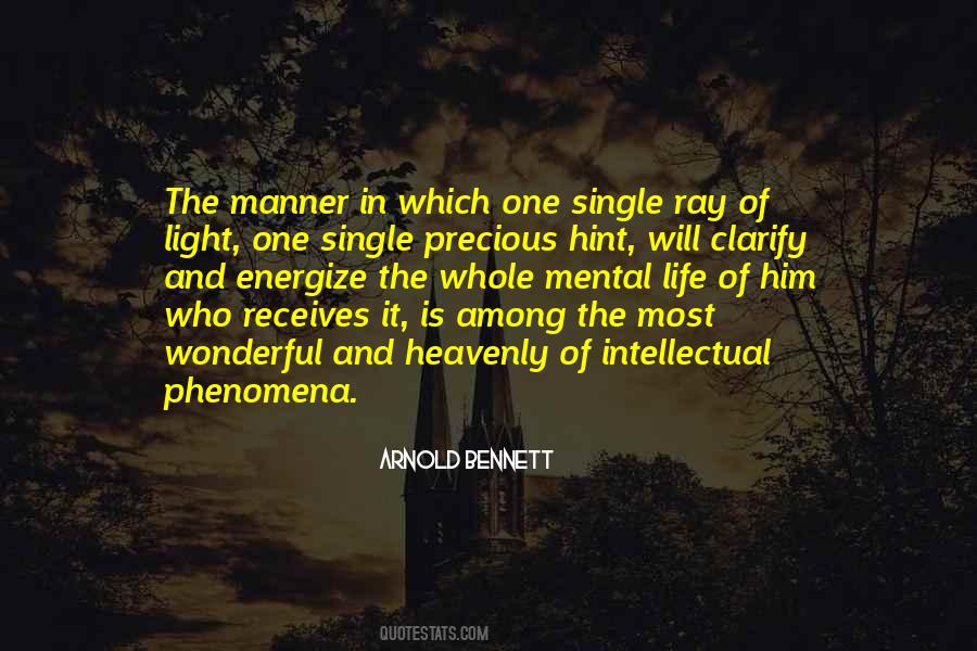 Mental Life Quotes #1708241