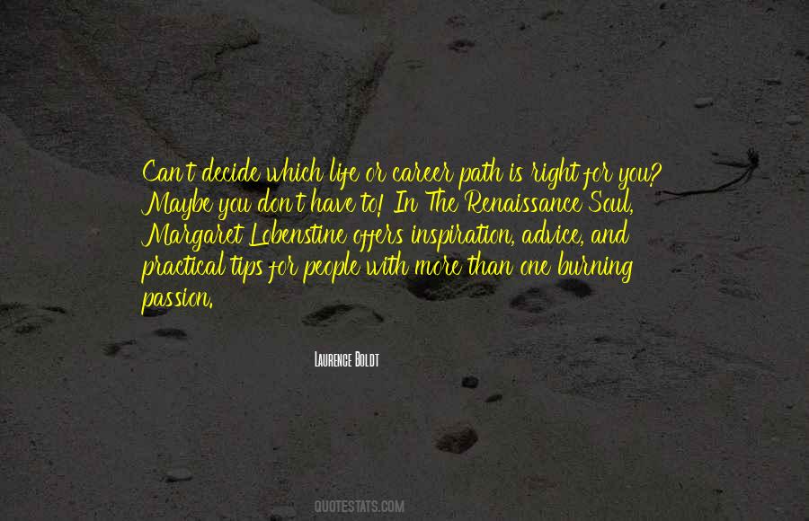 Right Life Path Quotes #63287