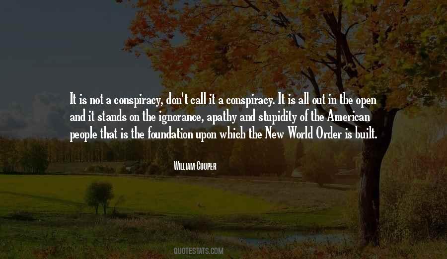 Quotes About New World Order #1774275