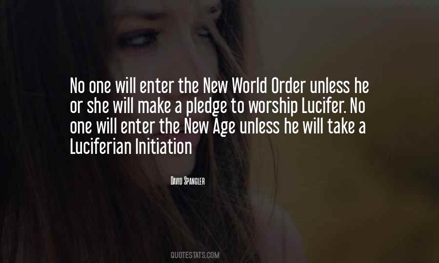 Quotes About New World Order #664165