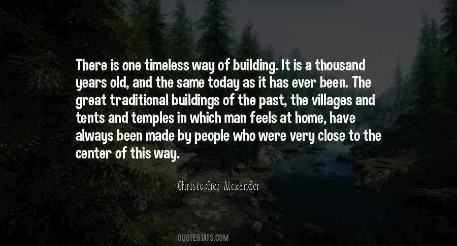Quotes About Old Buildings #555079