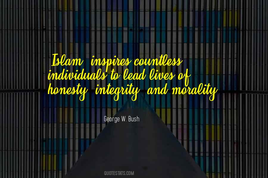 Integrity Morality Quotes #1075286