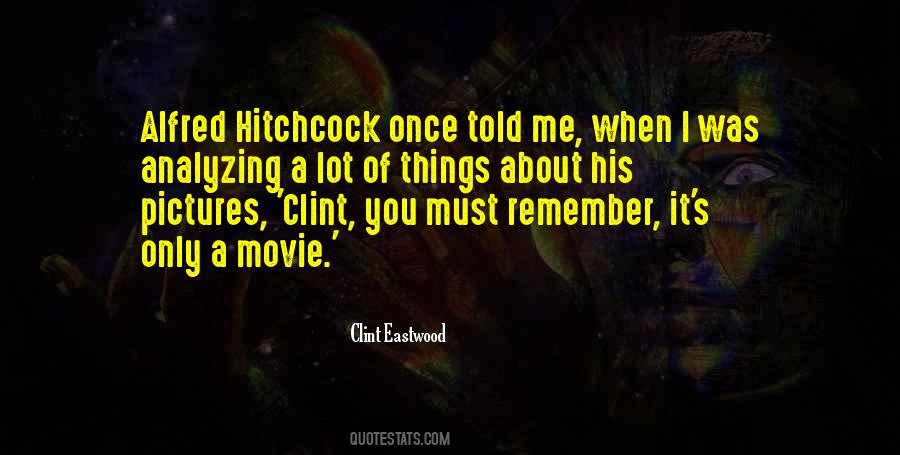 Quotes About Hitchcock #1278567