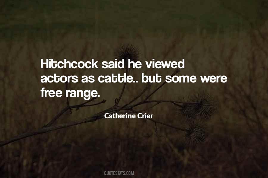 Quotes About Hitchcock #1398342