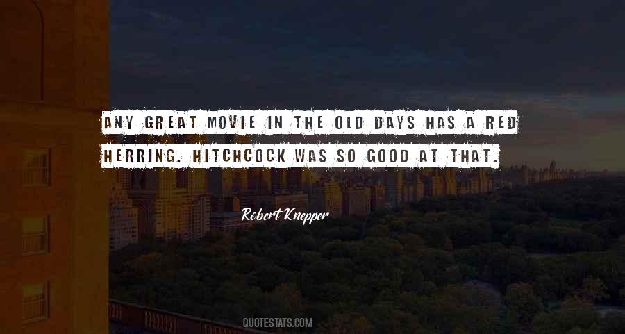 Quotes About Hitchcock #1402798