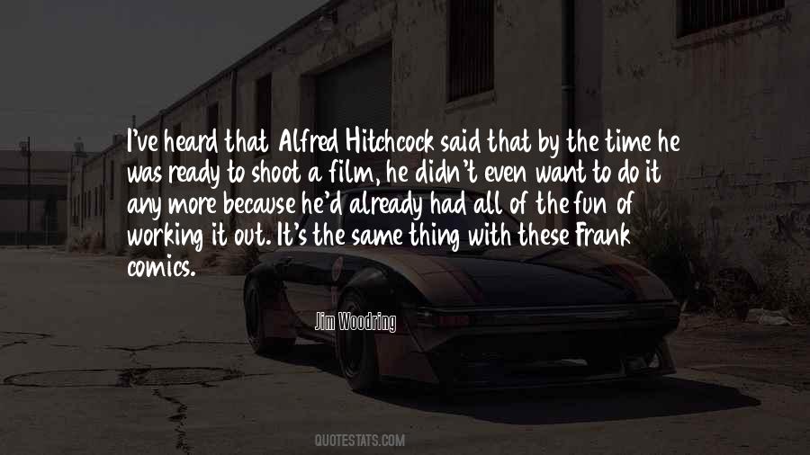 Quotes About Hitchcock #493718