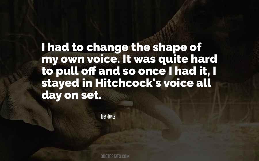 Quotes About Hitchcock #695276