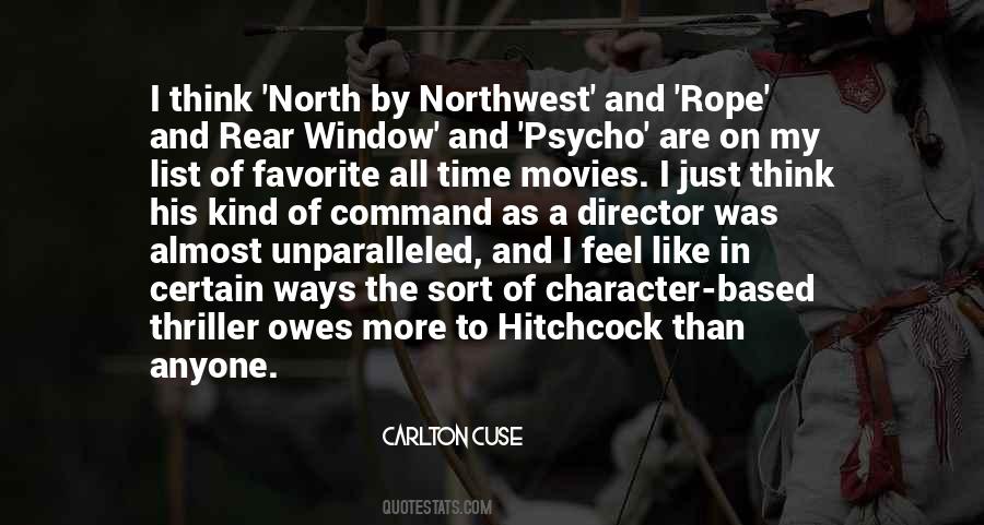 Quotes About Hitchcock #797788