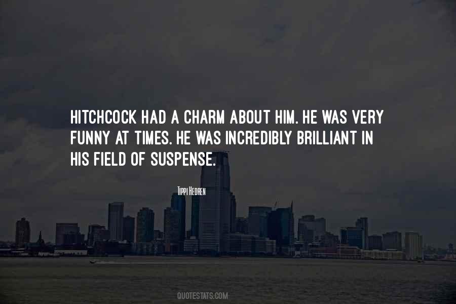 Quotes About Hitchcock #893784