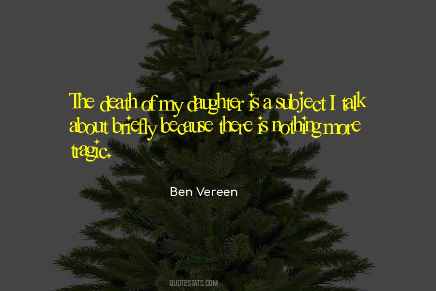 Quotes About Daughter's Death #430551