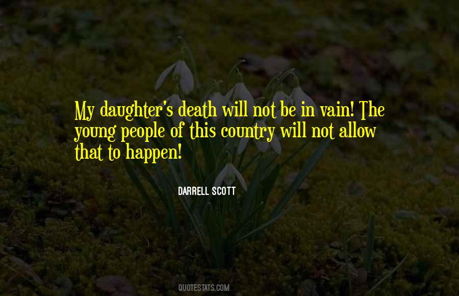 Quotes About Daughter's Death #831003