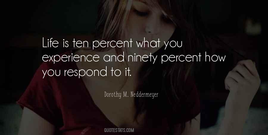 Ninety Percent Quotes #450291