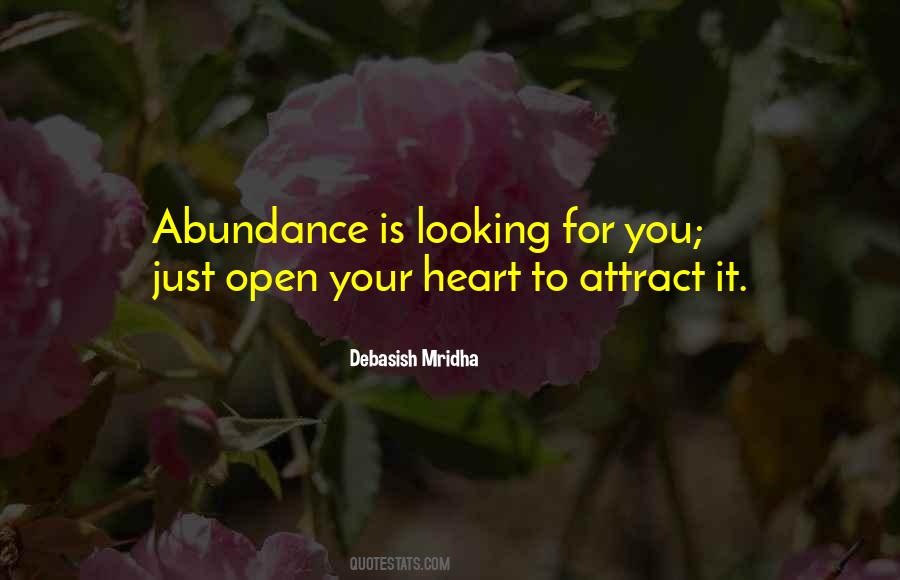Attract Abundance Quotes #1724310