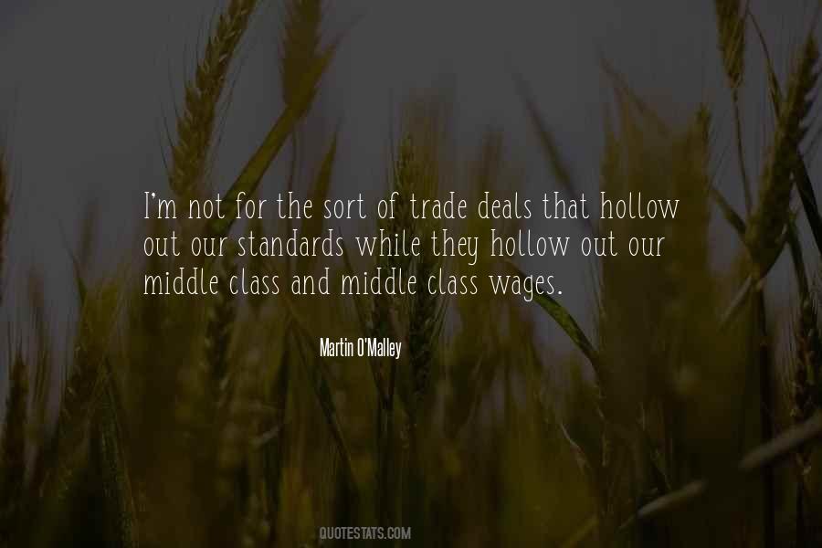 Quotes About Middle Class #1391380