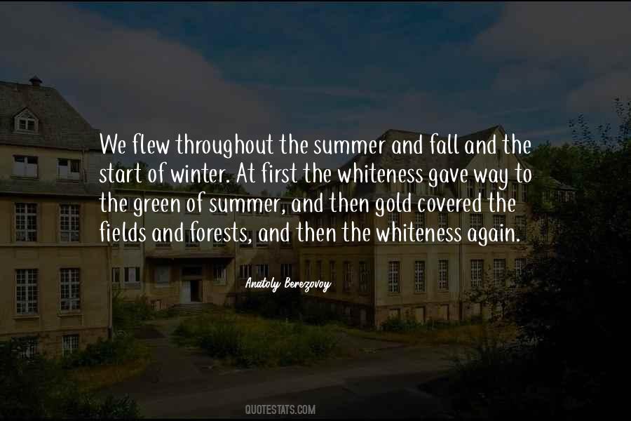 Quotes About Summer Fields #1062008
