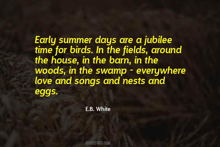 Quotes About Summer Fields #1081967