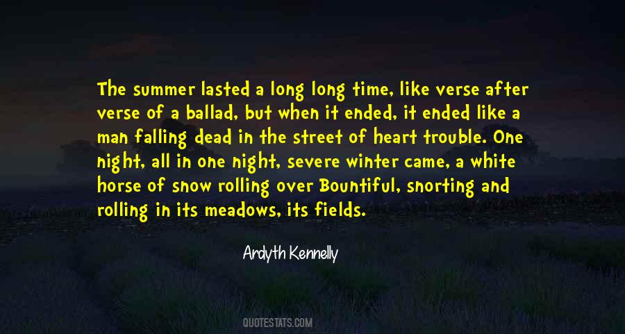 Quotes About Summer Fields #778585