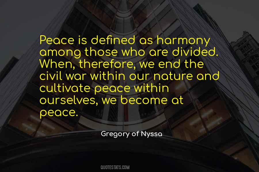 At Peace Quotes #1011621