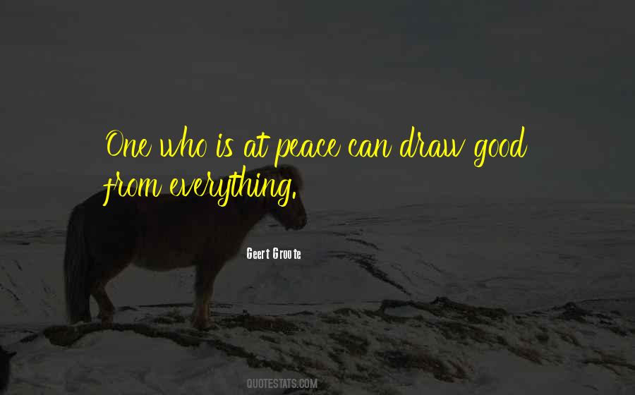 At Peace Quotes #1014299