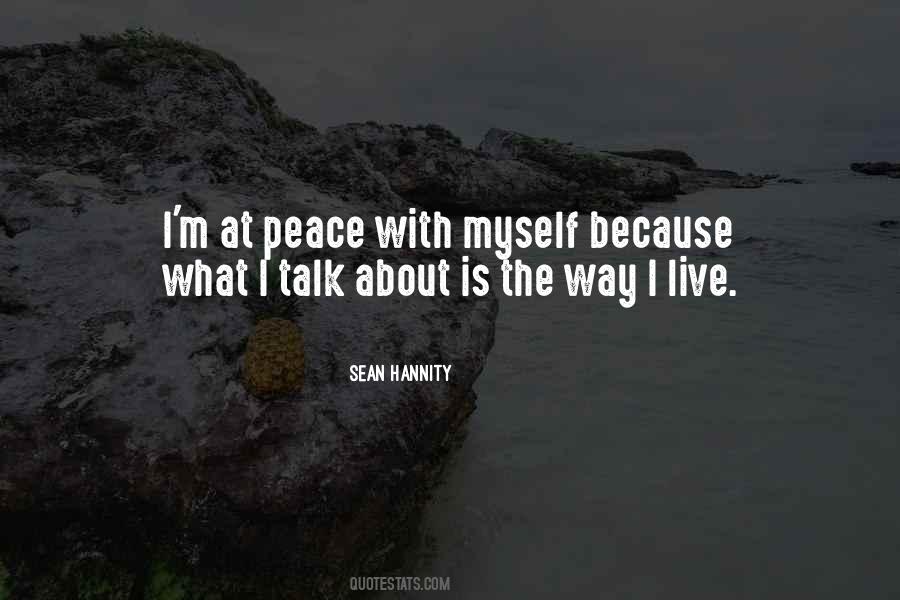 At Peace Quotes #1224828